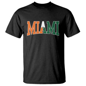 Retro Miami T Shirt Florida FL Vintage Classic Athletic Sports TS10 Black Print Your Wear
