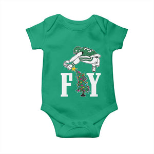 Christmas Philly Lover Baby Onesie Barkley Backwards Hurdle Xmas Tree TS10 Irish Green Print Your Wear