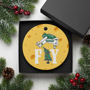 Christmas Philly Lover Ceramic Ornament Barkley Backwards Hurdle Xmas Tree TS10 1pc Yellow Cheese Print Your Wear