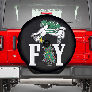 Christmas Philly Lover Spare Tire Cover Barkley Backwards Hurdle Xmas Tree TS10 Black Print Your Wear