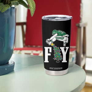 Christmas Philly Lover Tumbler Cup Barkley Backwards Hurdle Xmas Tree TS10 Print Your Wear