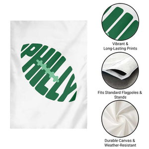 Philly Game Day Garden Flag Football Team Retro Sports Fan TS10 Print Your Wear