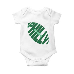 Philly Game Day Baby Onesie Football Team Retro Sports Fan TS10 White Print Your Wear