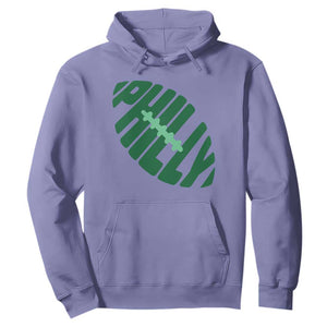 Philly Game Day Hoodie Football Team Retro Sports Fan TS10 Violet Print Your Wear