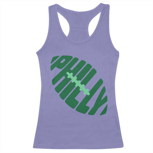 Philly Game Day Racerback Tank Top Football Team Retro Sports Fan TS10 Violet Print Your Wear