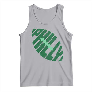 Philly Game Day Tank Top Football Team Retro Sports Fan TS10 Athletic Heather Print Your Wear