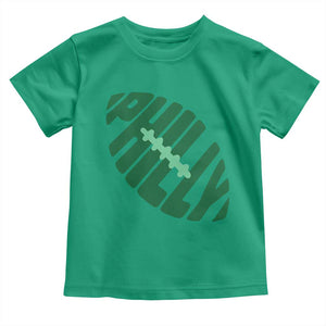 Philly Game Day Toddler T Shirt Football Team Retro Sports Fan TS10 Irish Green Print Your Wear