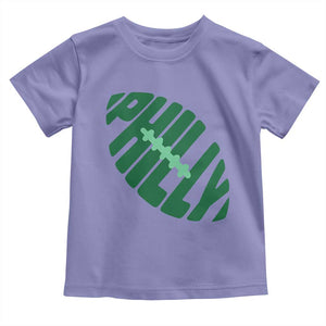 Philly Game Day Toddler T Shirt Football Team Retro Sports Fan TS10 Violet Print Your Wear