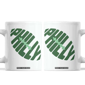 Philly Game Day Coffee Mug Football Team Retro Sports Fan TS10 White Print Your Wear