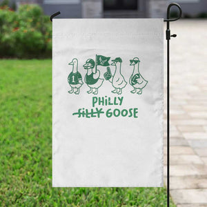 Philly Goose Garden Flag Funny Philadelphia Football Fan Gear Silly Gooses TS10 Print Your Wear