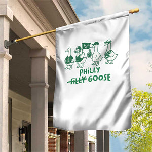 Philly Goose Garden Flag Funny Philadelphia Football Fan Gear Silly Gooses TS10 Print Your Wear