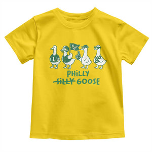Philly Goose Toddler T Shirt Funny Philadelphia Football Fan Gear Silly Gooses TS10 Daisy Print Your Wear