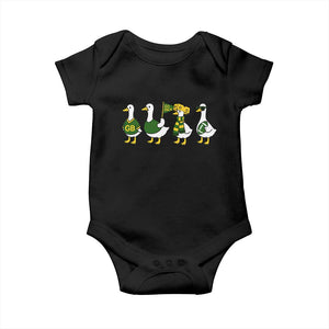 Vintage Green Bay Goose Baby Onesie Funny Silly Gooses Football TS10 Black Print Your Wear
