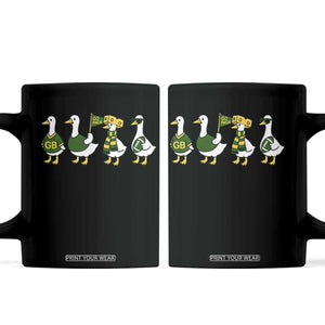 Vintage GB Goose Coffee Mug Funny Silly Gooses Football TS10 Black Print Your Wear