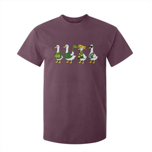 Vintage GB Goose T Shirt For Kid Funny Silly Gooses Football TS10 Maroon Print Your Wear