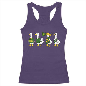 Vintage Green Bay Goose Racerback Tank Top Funny Silly Gooses Football TS10 Purple Print Your Wear