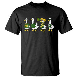Vintage GB Goose T Shirt Funny Silly Gooses Football TS10 Black Print Your Wear