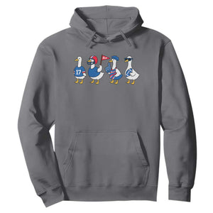 BFB Goose Hoodie Funny BFB Sports Fan Silly Gooses TS10 Charcoal Print Your Wear