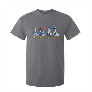 Buffalo Goose T Shirt For Kid Funny Bills Fan Silly Gooses TS10 Charcoal Print Your Wear