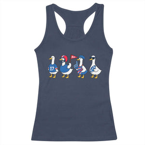 Buffalo Goose Racerback Tank Top Funny Bills Fan Silly Gooses TS10 Navy Print Your Wear