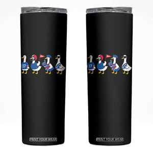 BFB Goose Skinny Tumbler Funny BFB Sports Fan Silly Gooses TS10 Black Print Your Wear