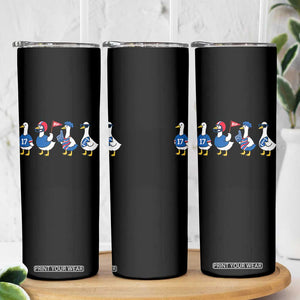 BFB Goose Skinny Tumbler Funny BFB Sports Fan Silly Gooses TS10 Print Your Wear