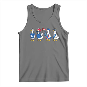 Buffalo Goose Tank Top Funny Bills Fan Silly Gooses TS10 Black Heather Print Your Wear