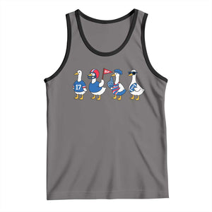 Buffalo Goose Tank Top Funny Bills Fan Silly Gooses TS10 Deep Heather Black Print Your Wear