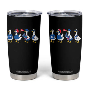 BFB Goose Tumbler Cup Funny BFB Sports Fan Silly Gooses TS10 Black Print Your Wear