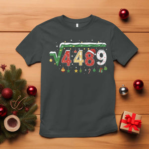 Math 67 Meme Funny Six Seven Funny Christmas T Shirt Funny Math Teacher Teen Slang Boys Kids Xmas Pajamas TS10 Dark Heather Print Your Wear