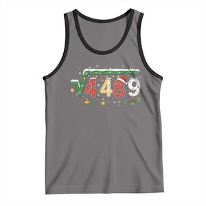 Math 67 Meme Funny Six Seven Funny Christmas Tank Top Funny Math Teacher Teen Slang Boys Kids Xmas Pajamas TS10 Deep Heather Black Print Your Wear