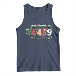Math 67 Meme Funny Six Seven Funny Christmas Tank Top Funny Math Teacher Teen Slang Boys Kids Xmas Pajamas TS10 Navy Print Your Wear