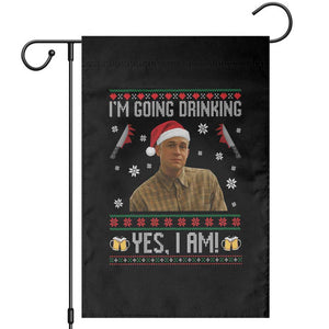 Charlie Hunnam Ed Gein Ugly Christmas Garden Flag Monster Movie I'm Going Drinking TS10 Black Print Your Wear