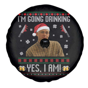 Charlie Hunnam Ed Gein Ugly Christmas Spare Tire Cover Monster Movie I'm Going Drinking TS10 Print Your Wear