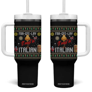 Leg Lamp Christmas Tumbler With Handle Funny Ugly Xmas Fra Gee Lay TS10 One Size: 40 oz Black Print Your Wear