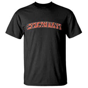 Vintage BFT Football T Shirt Retro Sports Style 80s 90s Cincy Cin City TS10 Black Print Your Wear