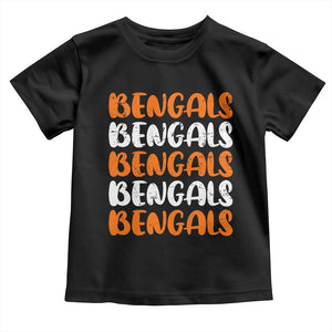 Vintage Bengal Toddler T Shirt Retro Novelty 90s Style TS10 Black Print Your Wear