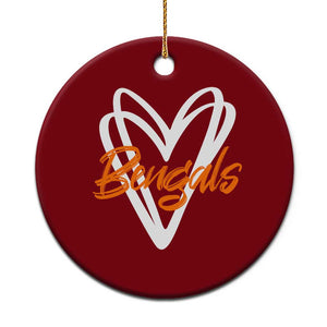 BFT Lovers Ceramic Ornament Inspirational Athletic Name Design Sports Fan TS10 1pc Red Print Your Wear