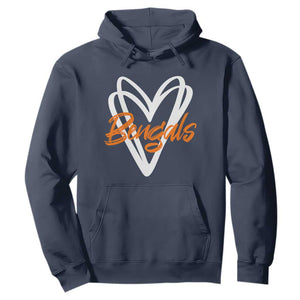 BFT Lovers Hoodie Inspirational Athletic Name Design Sports Fan TS10 Navy Print Your Wear