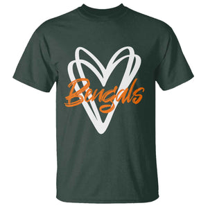 BFT Lovers T Shirt Inspirational Athletic Name Design Sports Fan TS10 Dark Forest Green Print Your Wear
