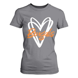 BFT Lovers T Shirt For Women Inspirational Athletic Name Design Sports Fan TS10 Charcoal Print Your Wear
