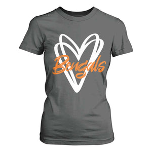 BFT Lovers T Shirt For Women Inspirational Athletic Name Design Sports Fan TS10 Dark Heather Print Your Wear