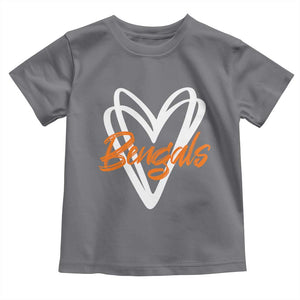 BFT Lovers Toddler T Shirt Inspirational Athletic Name Design Sports Fan TS10 Charcoal Print Your Wear