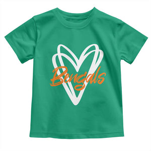 BFT Lovers Toddler T Shirt Inspirational Athletic Name Design Sports Fan TS10 Irish Green Print Your Wear