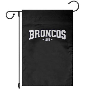 Vintage DFB Garden Flag Classic Game Day Print Retro Varsity Football TS10 Black Print Your Wear