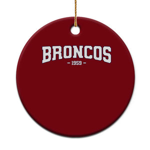 Vintage DFB Ceramic Ornament Classic Game Day Print Retro Varsity Football TS10 1pc Red Print Your Wear
