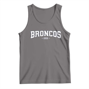 Vintage DFB Tank Top Classic Game Day Print Retro Varsity Football TS10 Deep Heather Print Your Wear