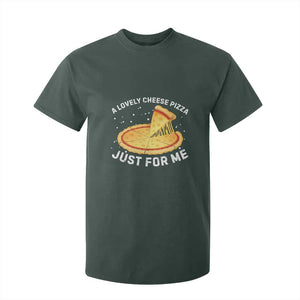 Funny Christmas Movie T Shirt For Kid Alone Kevin X-Mas Home A Lovely Cheese Pizza TS10 Dark Forest Green Print Your Wear