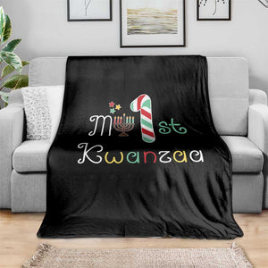 My 1st Kwanzaa Throw Blanket Babys First Kwanzaa Kinara Gift TS10 Print Your Wear