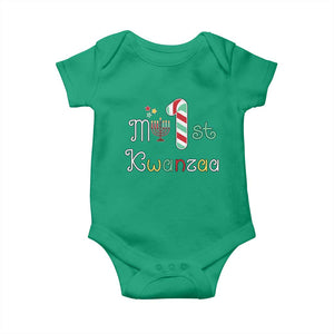 My 1st Kwanzaa Baby Onesie Babys First Kwanzaa Kinara Gift TS10 Irish Green Print Your Wear